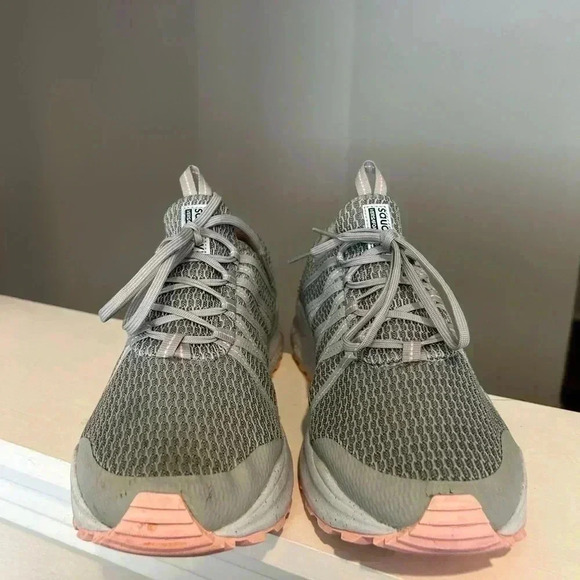 Saucony S30043-1 Versafoam Shift Running Shoes Womens 12 Gray Round Toe Lace Up - Picture 6 of 8